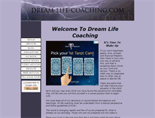 Tablet Screenshot of dream-life-coaching.com